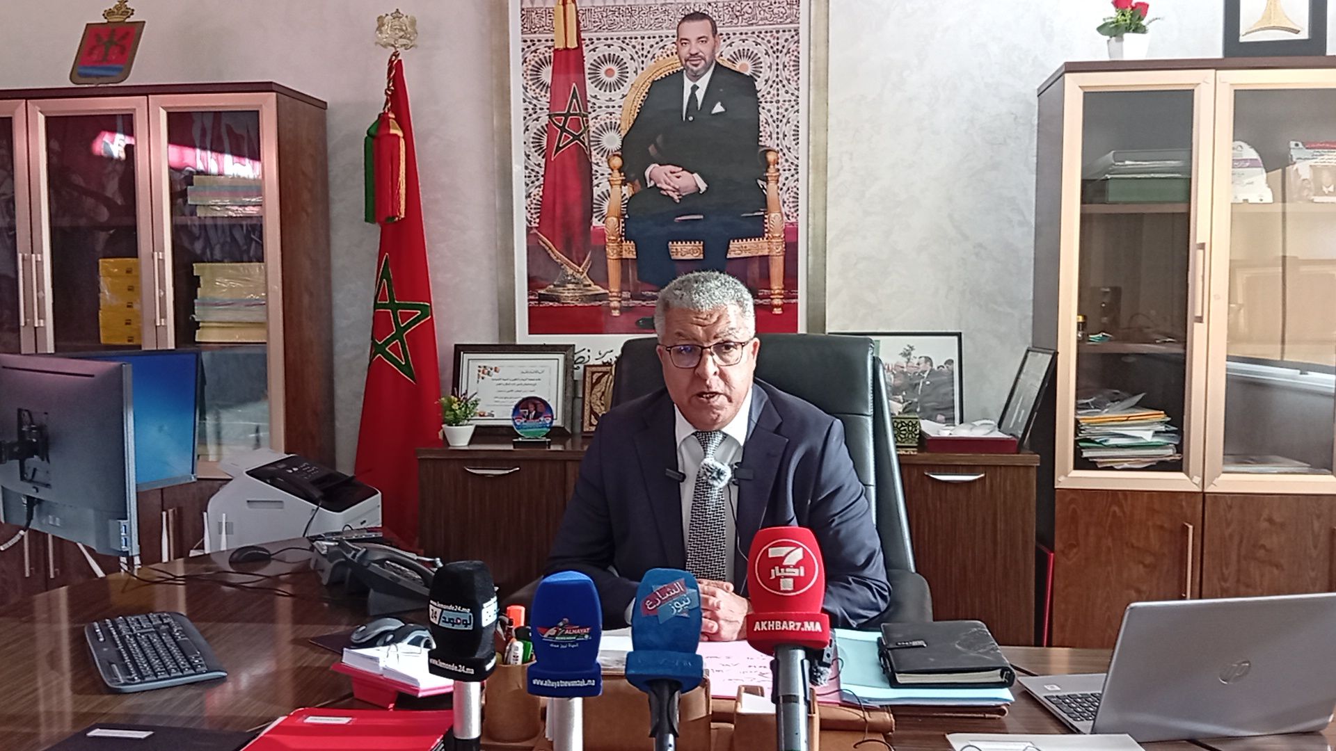 من الرفوف الى الواقع : مشاريع ابن سليمان تنطلق بفضل جهود السيد العامل و رئيس المجلس الاقليمي