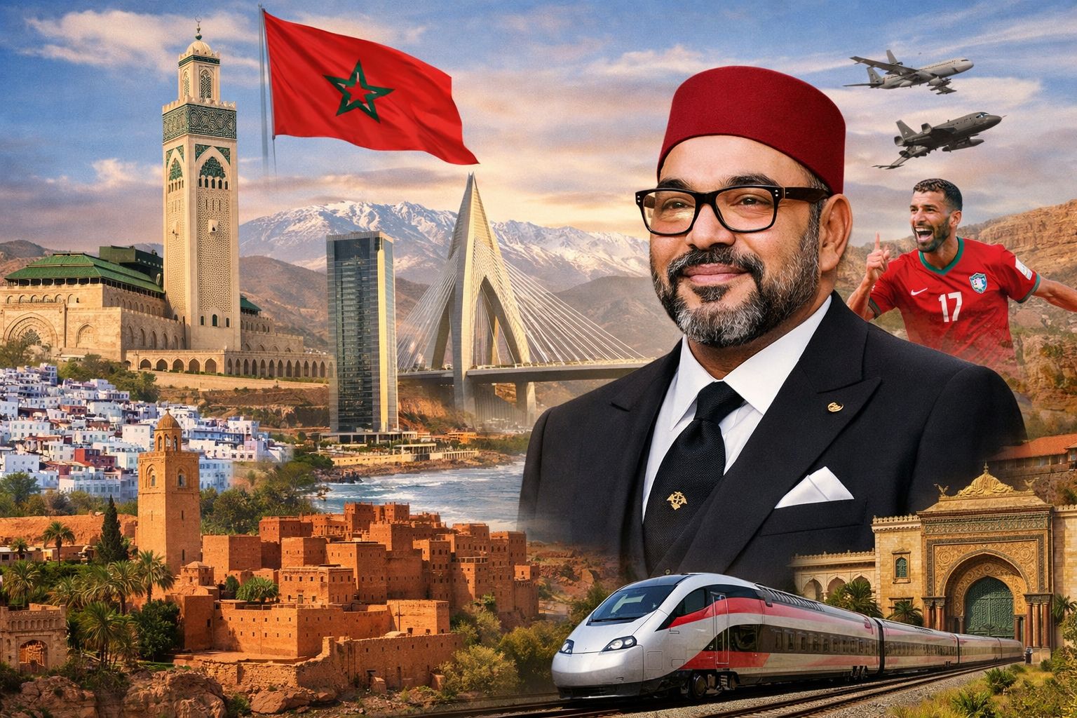 تضرع المغاربة لله سبحانه و تعالى بالشفاء لملك البلاد